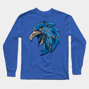 blue and bronze smart eagle hause Long Sleeve T-Shirt